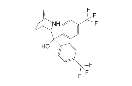2-Azabicyclo[2.2.1]heptane-3-bis[p-(trifluoromethyl)phenyl]methanol