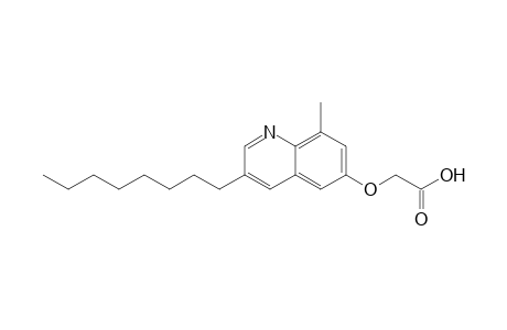(8-Methyl-3-octylquinolin-6-yloxy)acetic acid