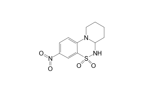 8-Nitro-1,2,3,4,4a,5-hexahydro-pyrido[2,1-c]-(1,2,4)benzothiadiazine - 6,6-dioxide