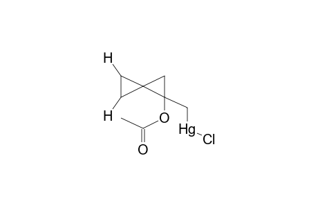 1-ACETOXY-1-(CHLOROMERCUROMETHYL)SPIROPENTANE