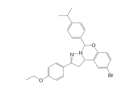 4-[9-bromo-5-(4-isopropylphenyl)-1,10b-dihydropyrazolo[1,5-c][1,3]benzoxazin-2-yl]phenyl ethyl ether