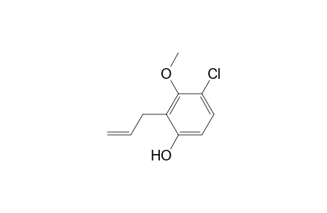 4-Chloro-3-methoxy-2-(3-propenyl)phenol