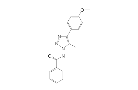 N-[4-(4-methoxyphenyl)-5-methyltriazol-1-yl]benzamide