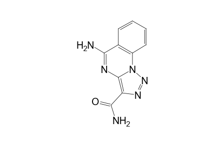 5-AMINO-v-TRIAZOLO[1,5-a]QUINAZOLINE-3-CARBOXAMIDE