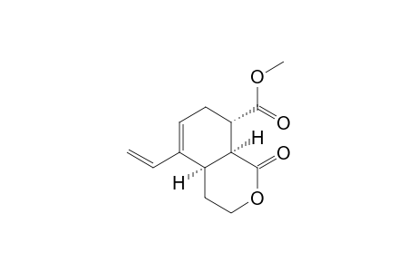 (4aR,8S,8aS)-rel-methyl 1-oxo-5-vinyl-3,4,4a,7,8,8a-hexahydro-1H-isochromene-8-carboxylate