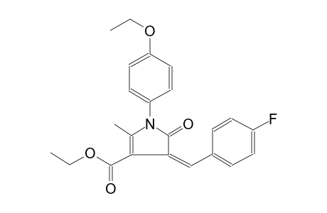 1H-pyrrole-3-carboxylic acid, 1-(4-ethoxyphenyl)-4-[(4-fluorophenyl)methylene]-4,5-dihydro-2-methyl-5-oxo-, ethyl ester, (4Z)-