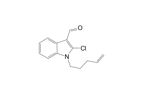 2-Chloro-1-(pent-4-enyl)-1H-indole-3-carbaldehyde