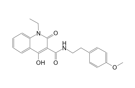 1-ethyl-4-hydroxy-N-[2-(4-methoxyphenyl)ethyl]-2-oxo-1,2-dihydro-3-quinolinecarboxamide