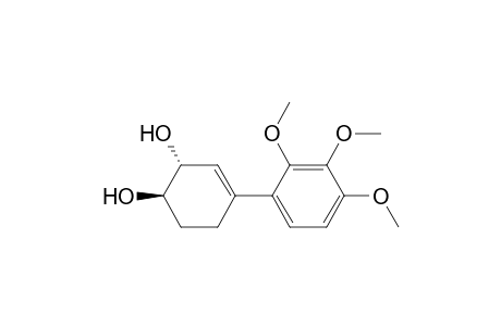 trans-4-(2',3',4'-trimethoxyphenyl)cyclohex-3-ene-1,2-diol
