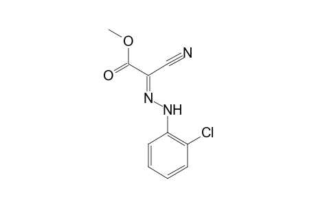 Acetic acid, [(2-chlorophenyl)hydrazono]cyano-, methyl ester
