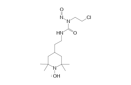 2,2,6,6-Tetramethyl-4-{[N(2)-(2'-chloroethyl)-N(2)-nitroso-ureido]ethyl}-perhydroropyridine - 1-oxide