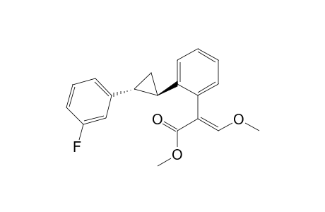 (E)-2-[2-[(1R,2R)-2-(3-fluorophenyl)cyclopropyl]phenyl]-3-methoxy-2-propenoic acid methyl ester