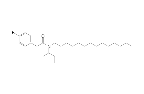 Acetamide, 2-(4-fluorophenyl)-N-(2-butyl)-N-tetradecyl-