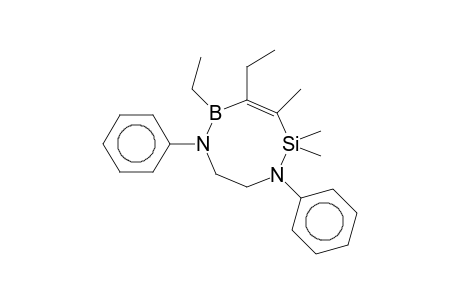 4,7-Diaza-8-bora-3-silacyclooctene, 1,8-diethyl-2,3,3-trimethyl-4,7-diphenyl-