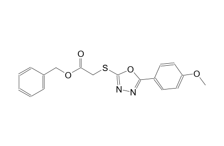 benzyl {[5-(4-methoxyphenyl)-1,3,4-oxadiazol-2-yl]sulfanyl}acetate