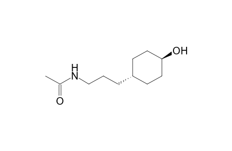 trans-4-(3-Acetylaminopropyl)cyclohexanol