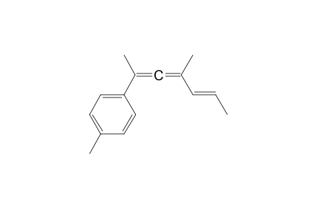 (E)-1-methyl-4-(4-methylhepta-2,3,5-trien-2-yl)benzene