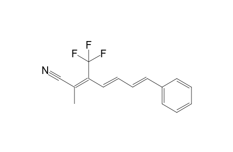 (2Z,4E,6E)-2-methyl-7-phenyl-3-(trifluoromethyl)hepta-2,4,6-trienenitrile