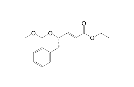 Ethyl (2E,4S)-4-(methoxymethoxy)-5-phenylpent-2-enoate