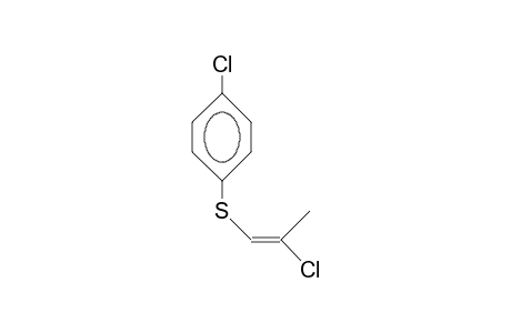 (E)-1-(4-CHLOROBENZENESULFENYL)-2-CHLORO-PROPENE