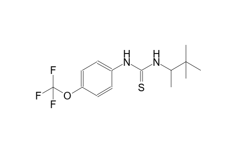 N-[4-(trifluoromethoxy)phenyl]-N'-(1,2,2-trimethylpropyl)thiourea