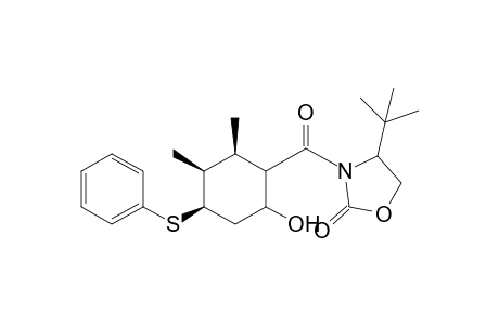 (3S,4S,5R)-3,4-Dimethyl-5-phenylthio-2-[(4-tert-butyl-2-oxotetrahydro[1,3]oxazol)carbonyl]cyclohexanol