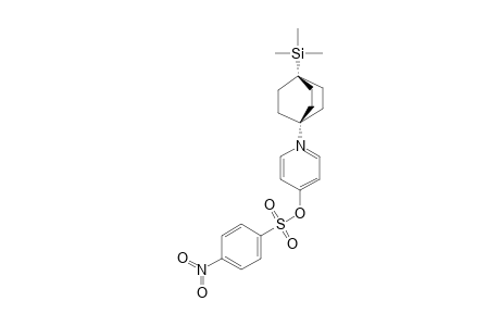 N-(4-(TRIMETHYLSILYL)-BICYCLO-[2.2.2]-OCT-1-YL)-PYRIDINIUM-PARA-NITROBENZENESULFONATE;X=SIME(3)