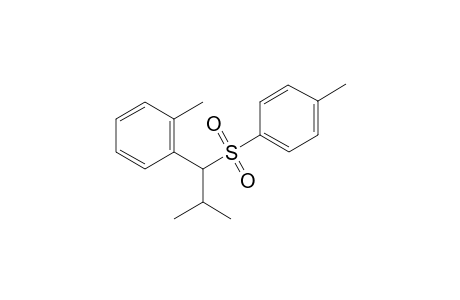 p-Tolyl o-methylbenzyl-.alpha.-2-propyl sulfone
