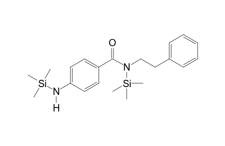 4-Amino-N-phenethyl-benzamide 2TMS