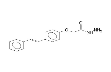 E-4-Hydrazinocarbonylmethoxy-stilbene