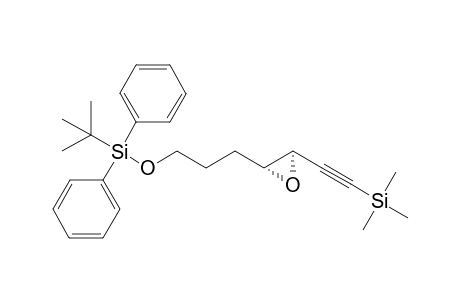 (3R*,4R*)-7-tert-Biutyldiphenylsilyloxy-3,4-epoxy-1-trimethylsilylhept-1-yne