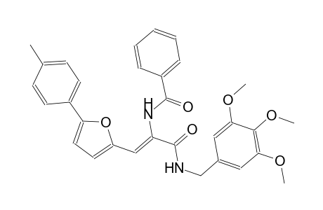 benzamide, N-[(Z)-2-[5-(4-methylphenyl)-2-furanyl]-1-[[[(3,4,5-trimethoxyphenyl)methyl]amino]carbonyl]ethenyl]-