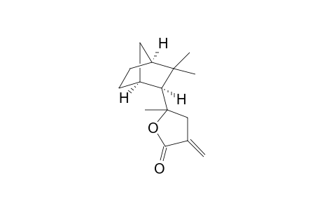 Gamma-(3,3-Dimethyl-2-exo-bicyclo[2.2.1]heptyl)-gamma-methyl-alpha-methylen-gamma-butyrolactone