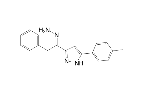 Ethanone, 1-[5-(4-methylphenyl)-1H-pyrazol-3-yl]-2-phenyl-, hydrazone