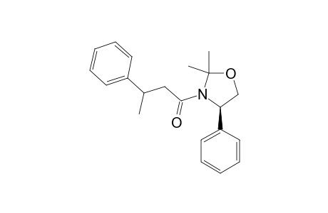 (R)-2,2-DIMETHYL-3-PHENYL-3-[(R)-3-PHENYLBUTANOYL]-OXAZOLIDINE