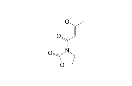 1-(2-OXO-OXAZOLIDIN-3-YL)-BUTANE-1,3-DIONE;ENOL-TAUTOMER