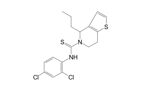 2',4'-dichloro-4-propyl-4,5,6,7-tetrahydrothiothieno[3,2-c]pyridine-5-carboxamide