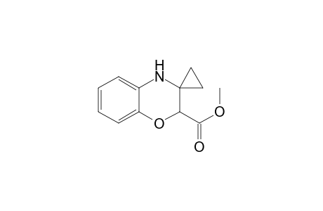 Spiro[2H-1,4-benzoxazine-3(4H),1'-cyclopropane]-2-carboxylic acid, methyl ester, (.+-.)-