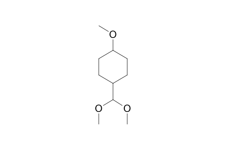 Cyclohexane, 1-(dimethoxymethyl)-4-methoxy-
