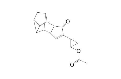 exo-11-[(E)-2'-Acetoxycyclopropyl]pentacyclo[7.3.0.0(2,7).0(3,5).0(4,8)]dodec-11-en-10-one