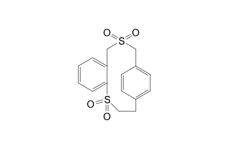 2,11-dithia[3.3](1,2)(1,4)cyclophane-S,S,S',S'-tetraoxide