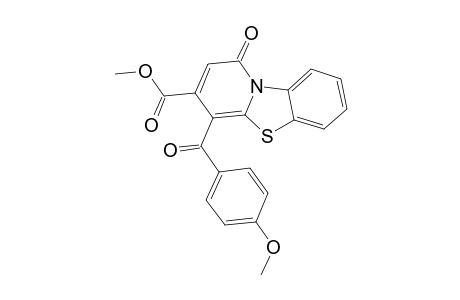 METHYL-4-(4-METHOXYBENZOYL)-1-OXO-1H-PYRIDO-[2,1-B]-BENZOTHIAZOLE-3-CARBOXYLATE