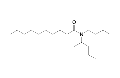 Decanamide, N-(2-pentyl)-N-butyl-