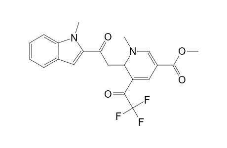 5-(METHOXYCARBONYL)-1-METHYL-2-[((1-METHYL-2-INDOLYL)-CARBONYL)-METHYL]-3-(TRIFLUOROACETYL)-1,2-DIHYDROPYRIDINE