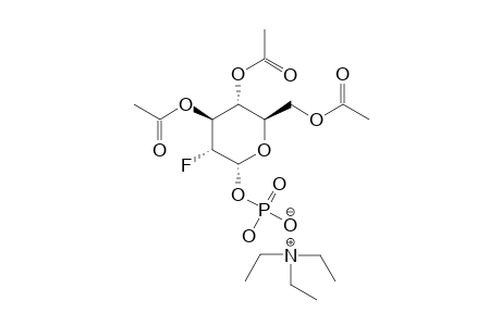 3,4,6-TRI-O-ACETYL-2-DEOXY-2-FLUORO-ALPHA-D-GLUCOPYRANOSYL-PHOSPHATE-MONO-(TRIETHYLAMMONIUM)-SALT