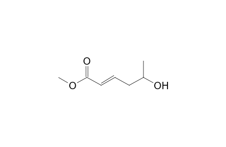 (E)-5-hydroxy-2-hexenoic acid methyl ester