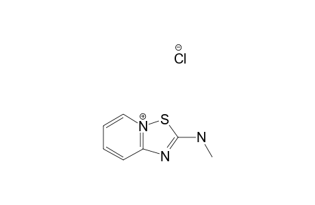 2-METHYLAMINO-1,2,4-THIADIAZOLO-[2,3-A]-PYRIDINIUM-CHLORIDE