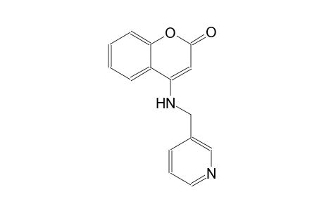 2H-1-benzopyran-2-one, 4-[(3-pyridinylmethyl)amino]-