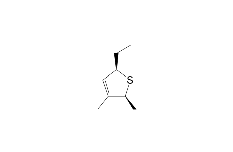 CIS-5-ETHYL-2,3-DIMETHYL-2,5-DIHYDROTHIOPHENE