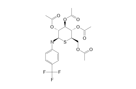 PARA-TRIFLUOROMETHYL-N-PHENYL-2,3,4,6-TETRA-O-ACETYL-BETA-5-THIO-D-GLUCOPYRANOSYLAMINE